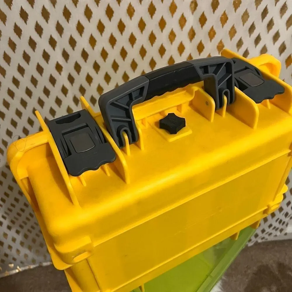 Invicta case small yellow storage shoe box